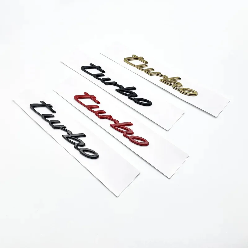 1pcs ABS Car Tail New Turbo Logo Badge Sticker Rear Bumper Tail Door Trunk Sticker Car Rear Emblem Sticker Styling Accessories
1pcs ABS Car Tail New Turbo Logo Badge Sticker Rear Bumper Tail Door Trunk Sticker Car Rear Emblem Sticker Styling Accessories
