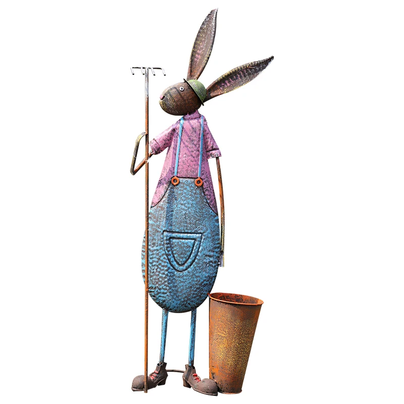 Retro cute rabbit ornament flower pot flower bucket pastoral courtyard decoration garden landscaping balcony rabbit jewelry
Retro cute rabbit ornament flower pot flower bucket pastoral courtyard decoration garden landscaping balcony rabbit jewelry