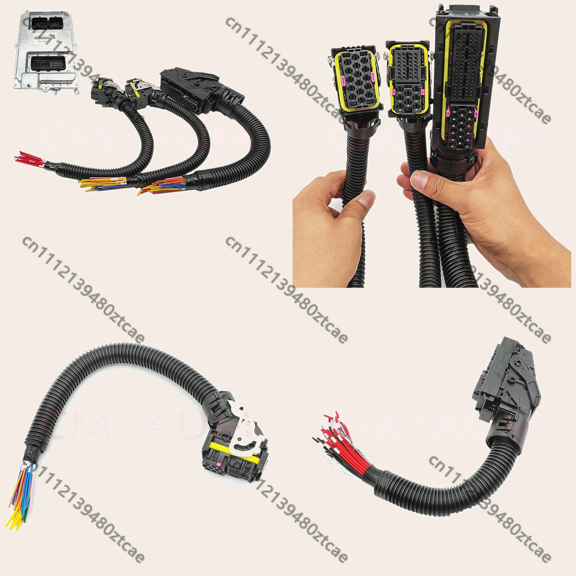Car ECU ECM Connector 16Pin 36Pin 89Pin Engine Wiring Harness Parts
Car ECU ECM Connector 16Pin 36Pin 89Pin Engine Wiring Harness Parts