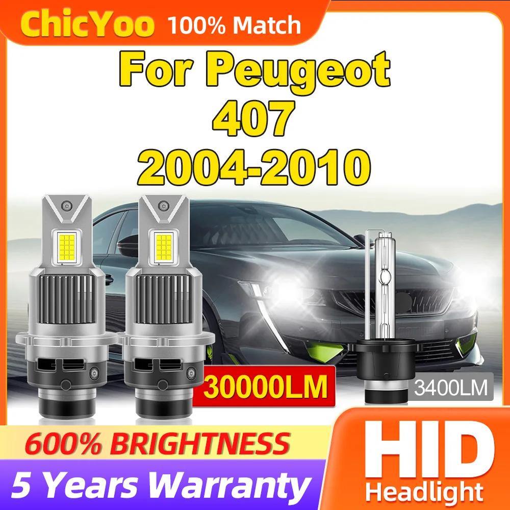 30000LM HID Xenon Headlight Bulbs 300W Auto Lamps 12V 6000K White Car Lights For Peugeot 407 2004 2005 2006 2007 2008 2009 2010
30000LM HID Xenon Headlight Bulbs 300W Auto Lamps 12V 6000K White Car Lights For Peugeot 407 2004 2005 2006 2007 2008 2009 2010