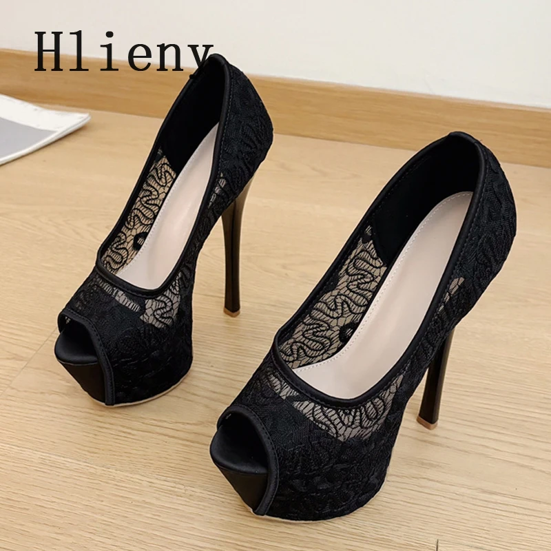 Hlieny Size 34-40 Fashion Black Platform Pumps Women Stiletto High Heels Mesh Peep Toe Party Stripper Sandals Shoes
Hlieny Size 34-40 Fashion Black Platform Pumps Women Stiletto High Heels Mesh Peep Toe Party Stripper Sandals Shoes