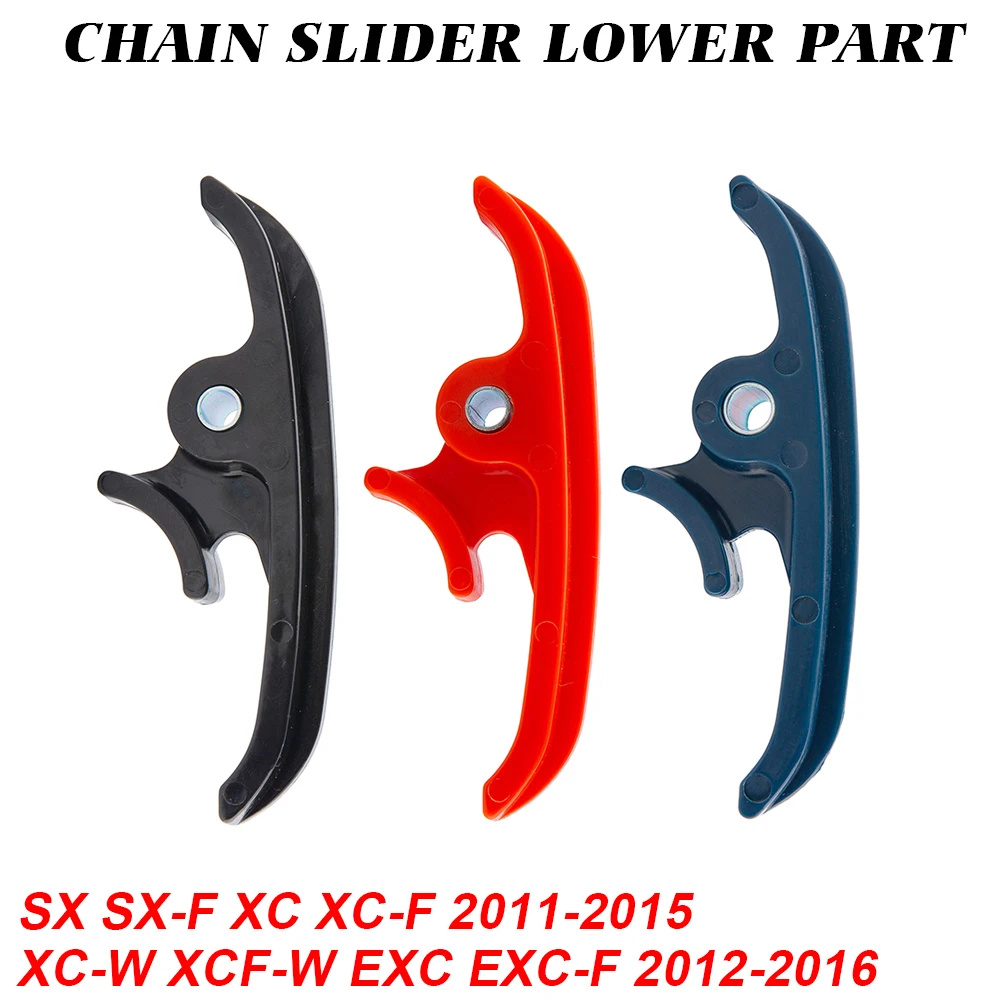 Motorcycle Chain Slider Lower Parts For KTM SX SXF XCF 2011-2015 XC 2011-2016 XC-W XCF-W EXC EXC-F 2012-2016 450 SMR 2012-2014
Motorcycle Chain Slider Lower Parts For KTM SX SXF XCF 2011-2015 XC 2011-2016 XC-W XCF-W EXC EXC-F 2012-2016 450 SMR 2012-2014
