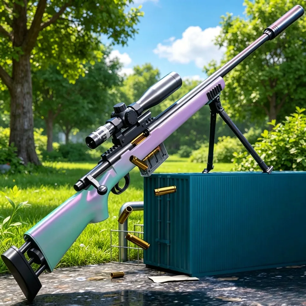 Classic M24 Simulation Sniper Rifle Manually Loaded EVA Soft Bullet Toy Gun Outdoor Battle Game Ideal Gift for Boys and Adults
Classic M24 Simulation Sniper Rifle Manually Loaded EVA Soft Bullet Toy Gun Outdoor Battle Game Ideal Gift for Boys and Adults