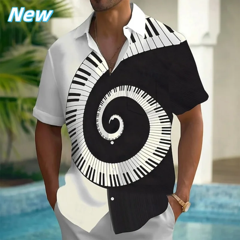 3D Printed Guitar Piano Aloha Shirt For Men Musical Instruments Graphic Blouses Casual Short Sleeve Hawalian Shirts Loose Tops
3D Printed Guitar Piano Aloha Shirt For Men Musical Instruments Graphic Blouses Casual Short Sleeve Hawalian Shirts Loose Tops