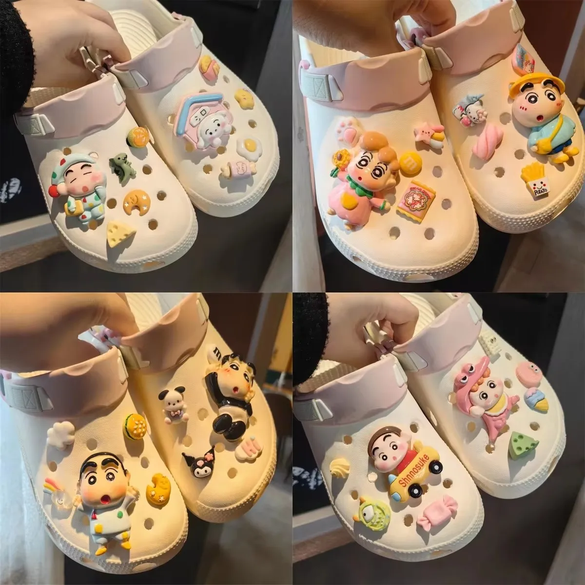Mingchuang New Resin Cute Comic Character Shoes Charms 3D Detachable DIY Children's Sandals Decorative Shoe Buckles
Mingchuang New Resin Cute Comic Character Shoes Charms 3D Detachable DIY Children's Sandals Decorative Shoe Buckles