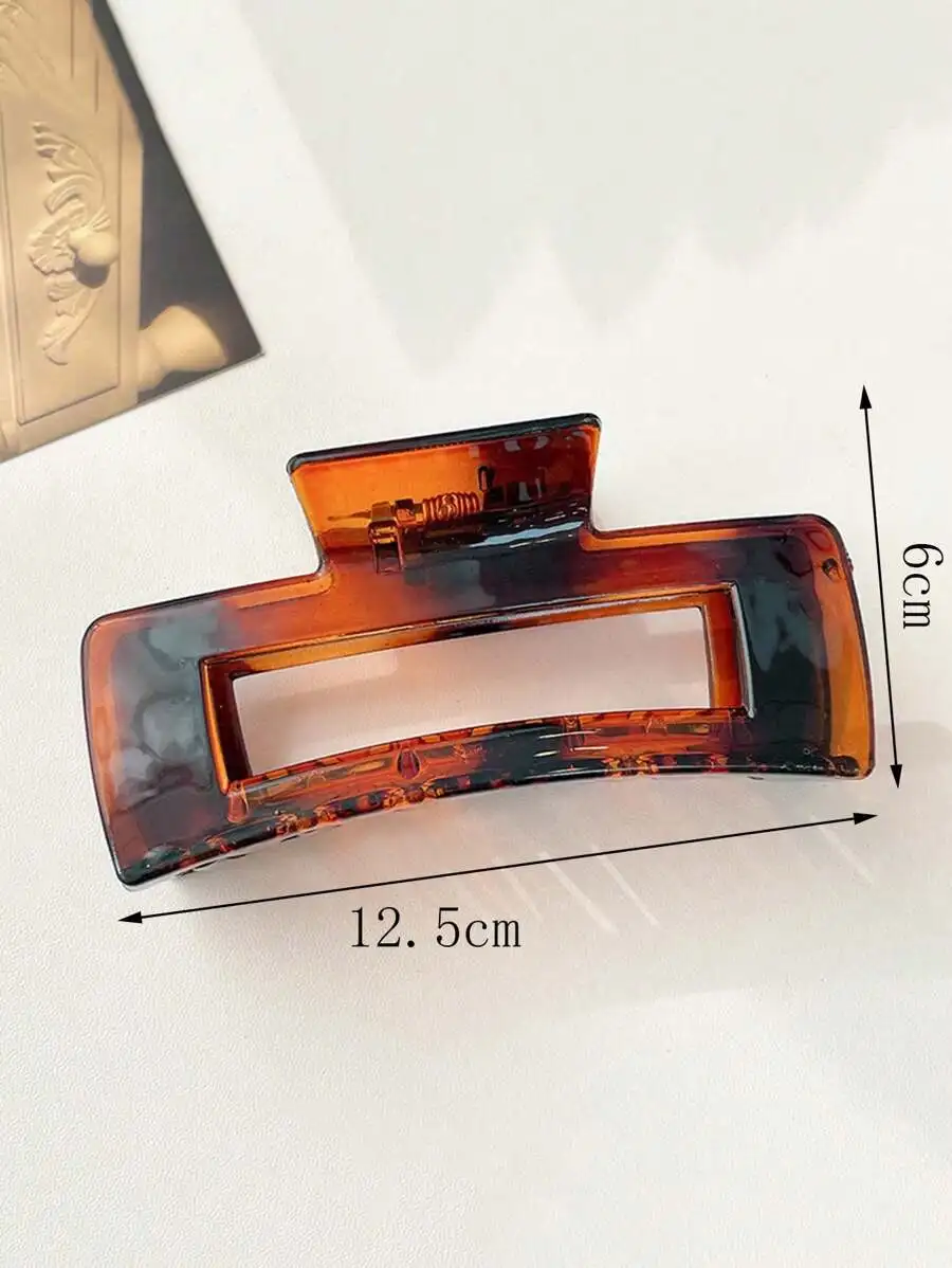 Caramel Color Hair Claw Clip For Women Daily Use Casual Hair Accessory
Caramel Color Hair Claw Clip For Women Daily Use Casual Hair Accessory