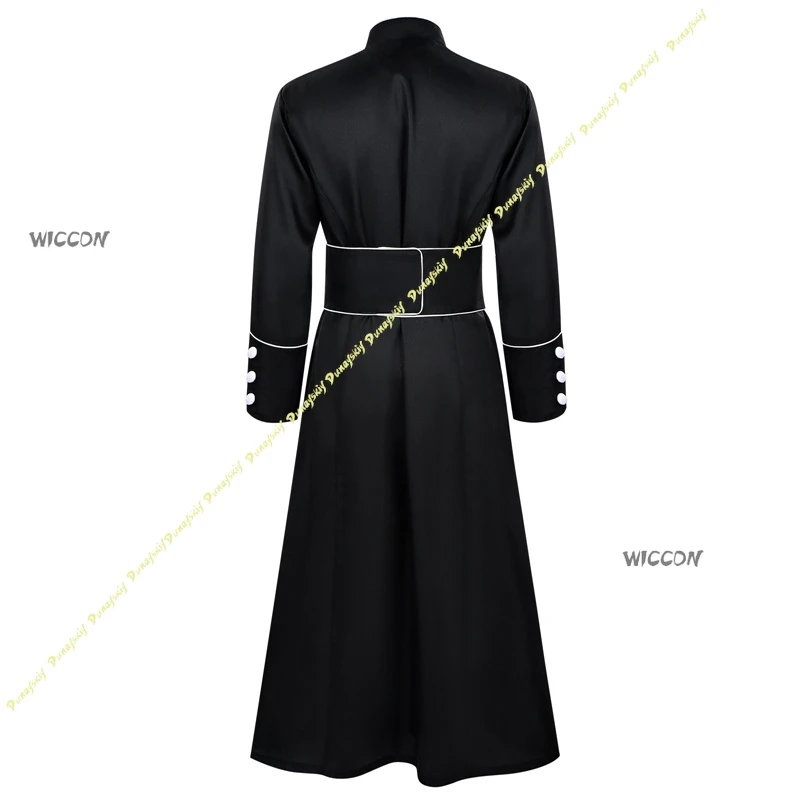 Vintage Medieval Clergy Long Robe, Monk Priest Wizard Cosplay Outfit Halloween Party Stage Show Performance Costume for Adults
Vintage Medieval Clergy Long Robe, Monk Priest Wizard Cosplay Outfit Halloween Party Stage Show Performance Costume for Adults