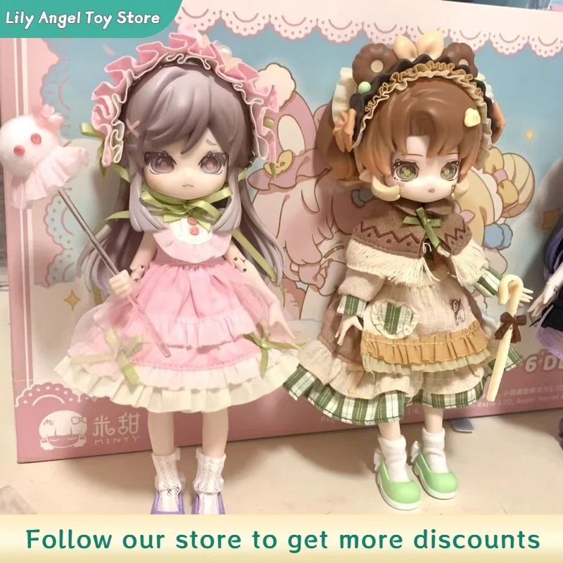 Come4free Bjd Doll 12 Scale Articulated Action Figure Removable Outfit Fantasy Forest Series Blind Box Collectible Figurine Toy
Come4free Bjd Doll 12 Scale Articulated Action Figure Removable Outfit Fantasy Forest Series Blind Box Collectible Figurine Toy