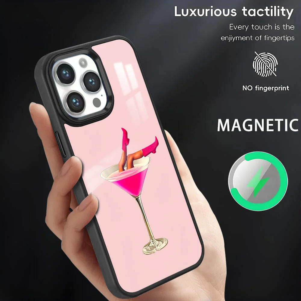 Martini on red heels Phone Case For iPhone 16 15 14 13 12 11 Pro Max Plus Mini Magnetic Magsafe Wireless Charging Cover Coque
Martini on red heels Phone Case For iPhone 16 15 14 13 12 11 Pro Max Plus Mini Magnetic Magsafe Wireless Charging Cover Coque