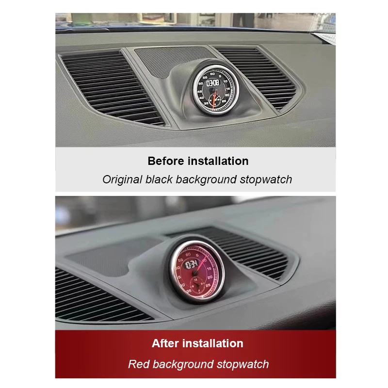 For Porsche Panamera 970 92A Cayenne 2010-2017 981 2012-2015 718 2016-2023 Dial Compass Clock Gauge Meter Chrono Modification
For Porsche Panamera 970 92A Cayenne 2010-2017 981 2012-2015 718 2016-2023 Dial Compass Clock Gauge Meter Chrono Modification