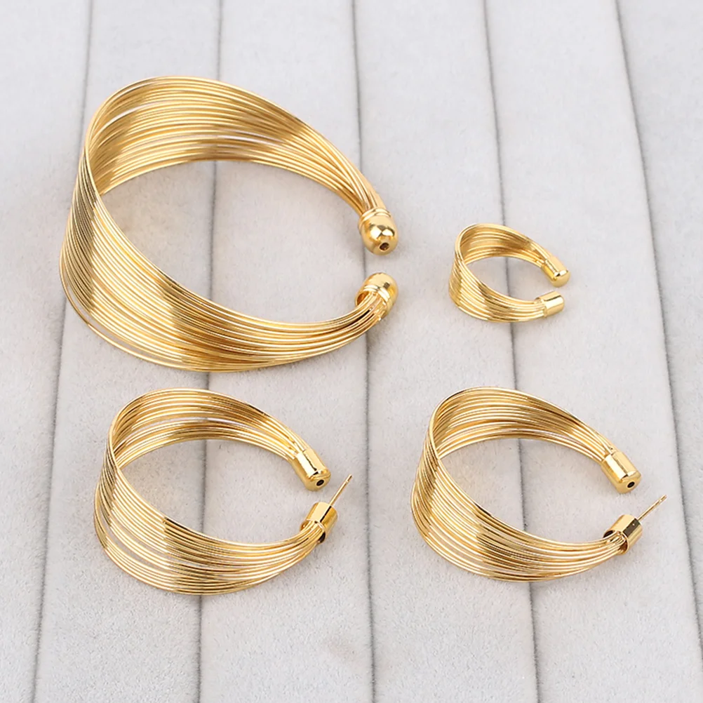 African Jewelry Suit Bridal Women Women's Earrings Geometry Wedding Choker Necklace for
African Jewelry Suit Bridal Women Women's Earrings Geometry Wedding Choker Necklace for