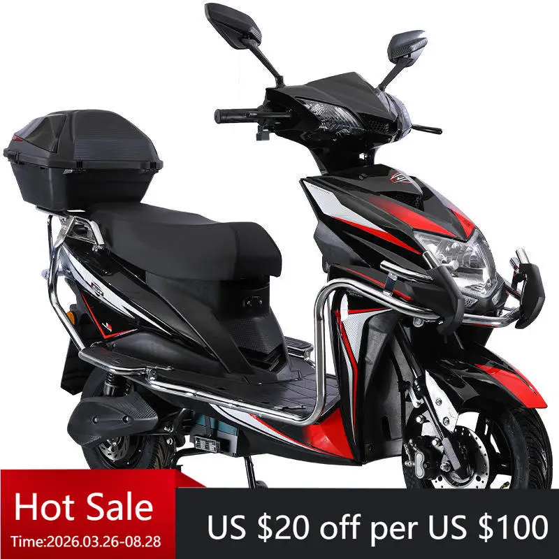 Tc High-quality adult street car electric motorcycle - high-power 60v lead-acid battery direct sales 40-60 km/h
Tc High-quality adult street car electric motorcycle - high-power 60v lead-acid battery direct sales 40-60 km/h