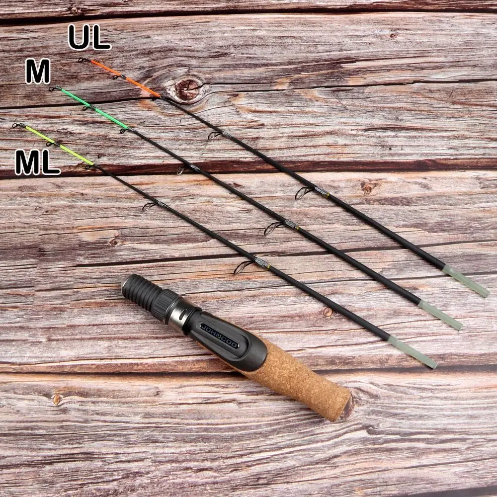 UL ML Winter fishing rod soft tip 50cm Ice fishing rod with Flat tip high quality Fiber Glass tip with cork handle
UL ML Winter fishing rod soft tip 50cm Ice fishing rod with Flat tip high quality Fiber Glass tip with cork handle