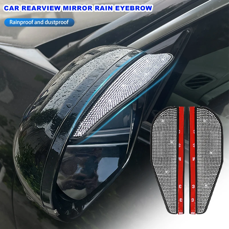 2PCS Car Rearview Mirror Rain Eyebrow Carbon Fiber Sun Visor Shade Cover Protector Clear Vision for Rain Car Mirror Accessories
2PCS Car Rearview Mirror Rain Eyebrow Carbon Fiber Sun Visor Shade Cover Protector Clear Vision for Rain Car Mirror Accessories