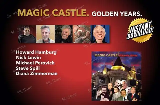 Magic Castle. Golden Years By Nick Lewin Productions Magic tricks ( 58 Store Download )
Magic Castle. Golden Years By Nick Lewin Productions Magic tricks ( 58 Store Download )