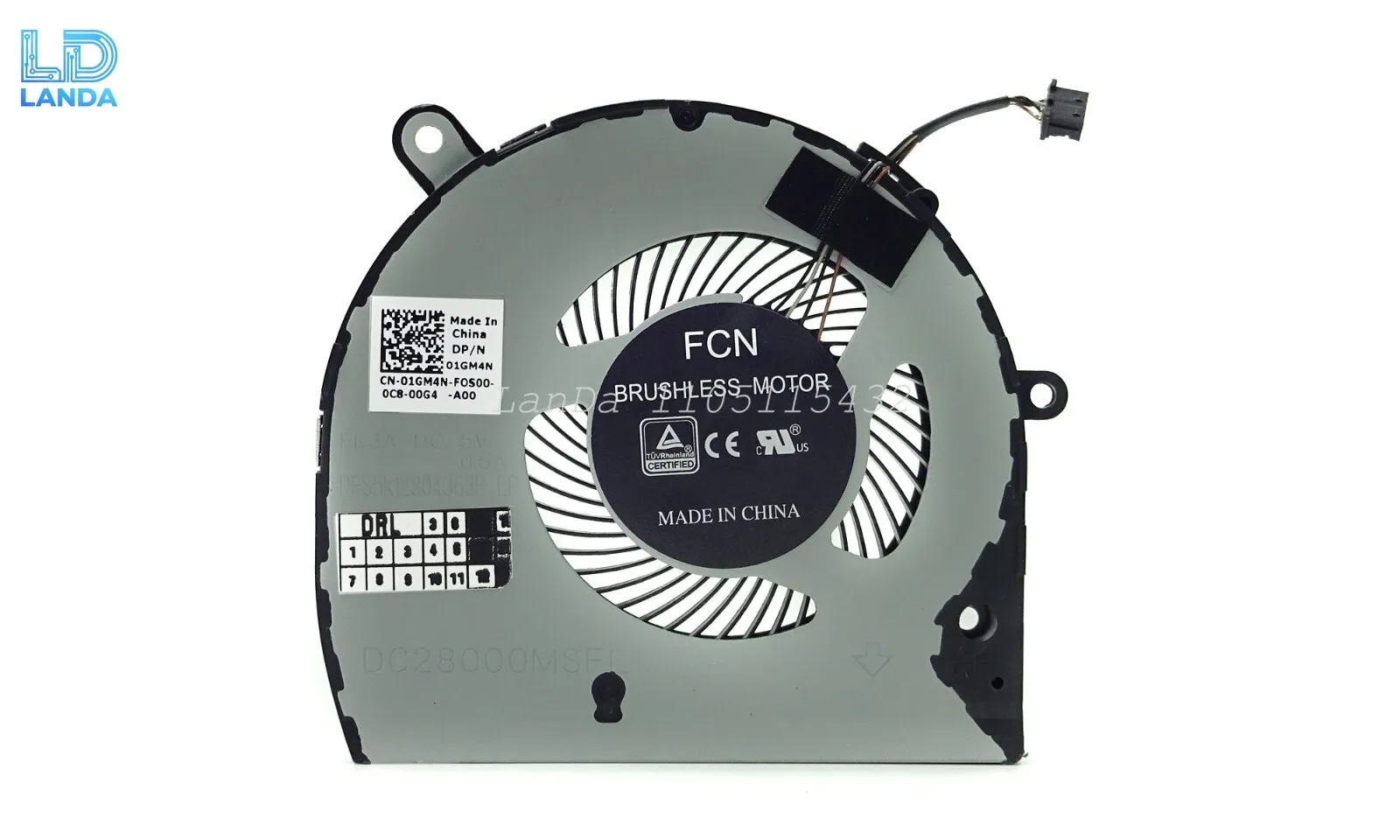 Новый вентилятор охлаждения процессора для DELL Latitude 5500 01GM4N 1GM4N
Новый вентилятор охлаждения процессора для DELL Latitude 5500 01GM4N 1GM4N