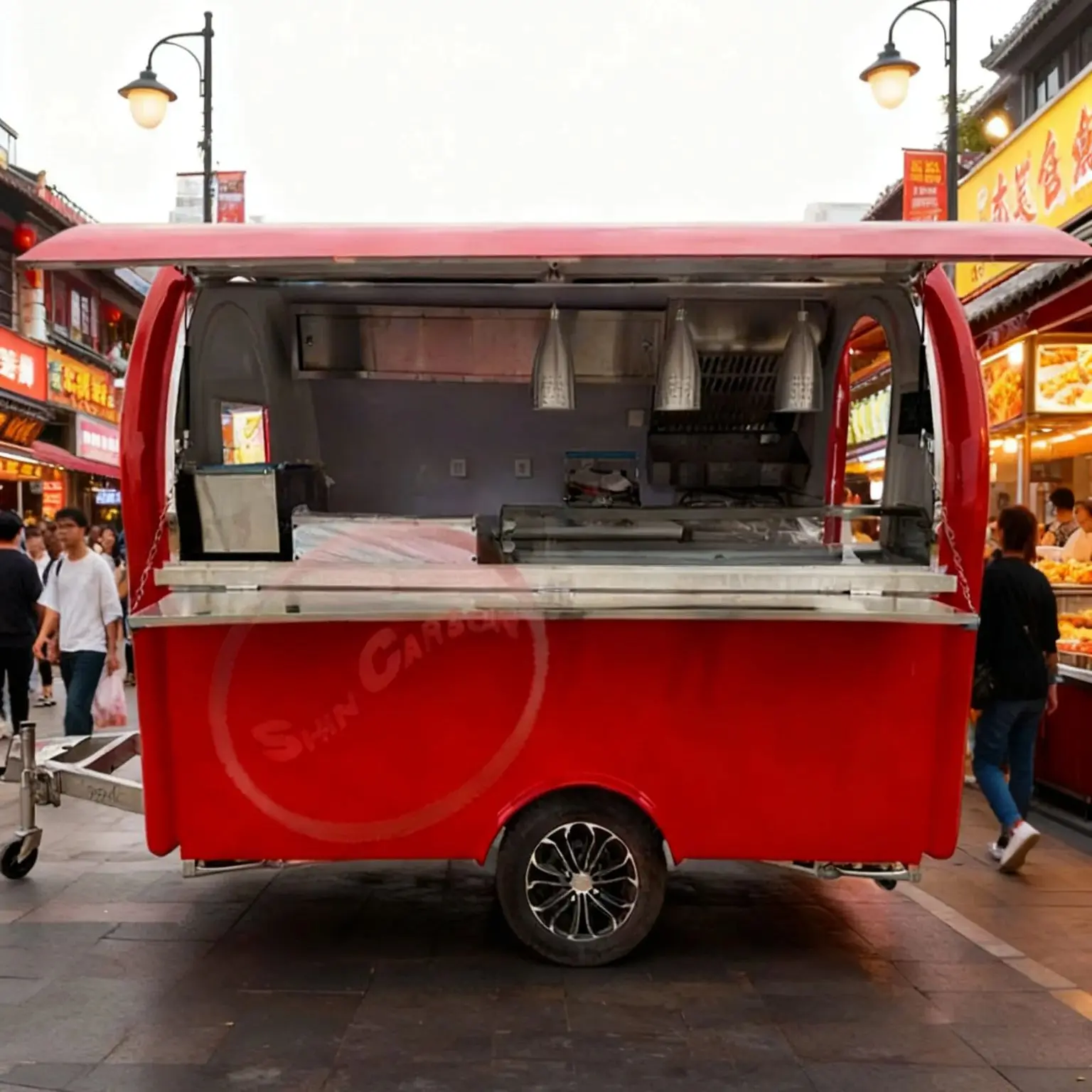Rust-Proof Durable round Outdoor Food Trailer for All-Weather Catering Snack & Milk Tea Specialized Outdoor Operation Cart
Rust-Proof Durable round Outdoor Food Trailer for All-Weather Catering Snack & Milk Tea Specialized Outdoor Operation Cart