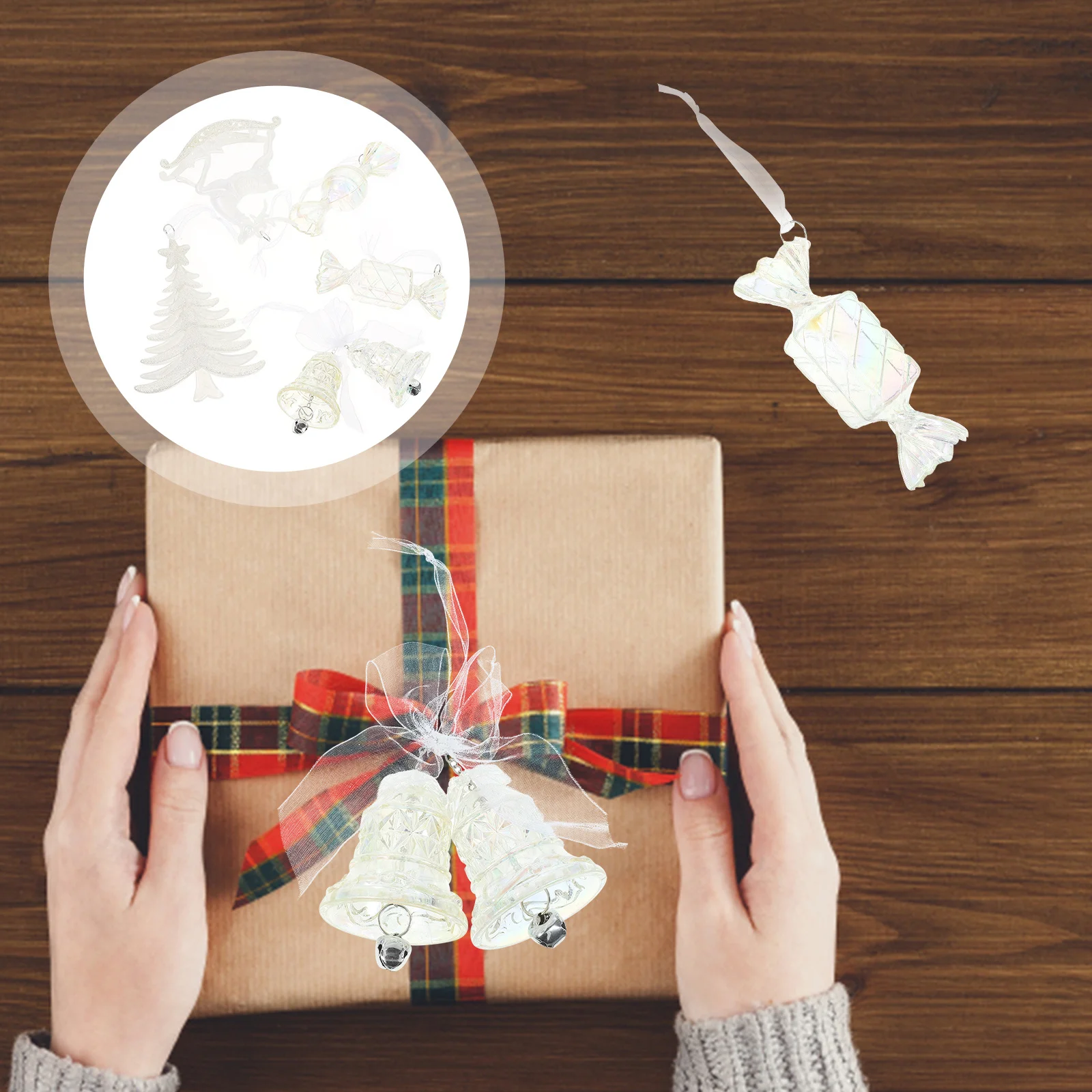 4Pcs Christmas Tree Decorations Hanging Ornaments Whimsical Xmas Pendant DIY Party Decor Christmas Ornaments Xmas Tree Ornament
4Pcs Christmas Tree Decorations Hanging Ornaments Whimsical Xmas Pendant DIY Party Decor Christmas Ornaments Xmas Tree Ornament