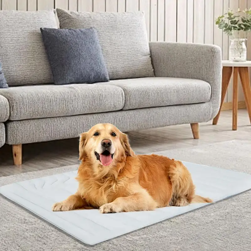 Dog Cooling Mat Washable Cooling Pet Mat 48x28in Cat Bed Seat Cushion Blanket Portable Mattress for Small Animals Beach Patio
Dog Cooling Mat Washable Cooling Pet Mat 48x28in Cat Bed Seat Cushion Blanket Portable Mattress for Small Animals Beach Patio
