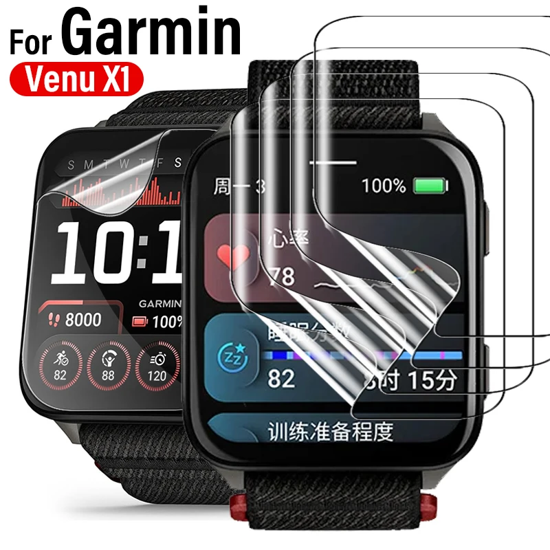 Полное покрытие, мягкие гидрогелевые пленки из ТПУ для Garmin Venu X1, Smartwatch, защитные пленки Ultra HD для Garmin Venu X1, аксессуары
Полное покрытие, мягкие гидрогелевые пленки из ТПУ для Garmin Venu X1, Smartwatch, защитные пленки Ultra HD для Garmin Venu X1, аксессуары