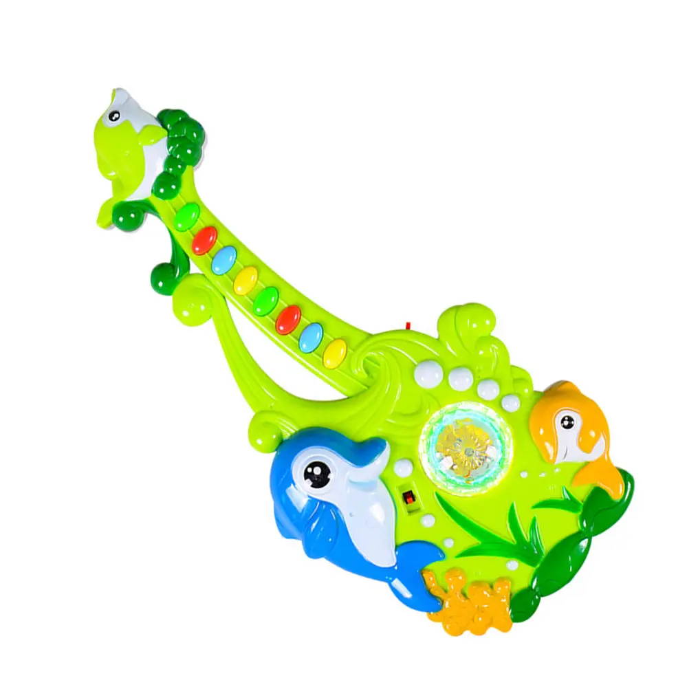 Electric Music Guitar Simulation Instrument Random Color Baby Musical Educational Instrument for 0-3 Year Old Children Party
Electric Music Guitar Simulation Instrument Random Color Baby Musical Educational Instrument for 0-3 Year Old Children Party