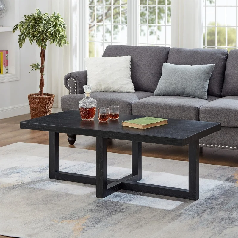 Luno Modern Coffee Table, Black
Luno Modern Coffee Table, Black