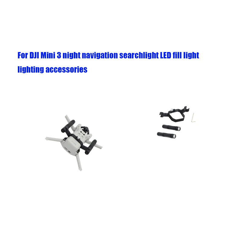 For DJI Mini 3 night navigation searchlight LED fill light lighting accessories