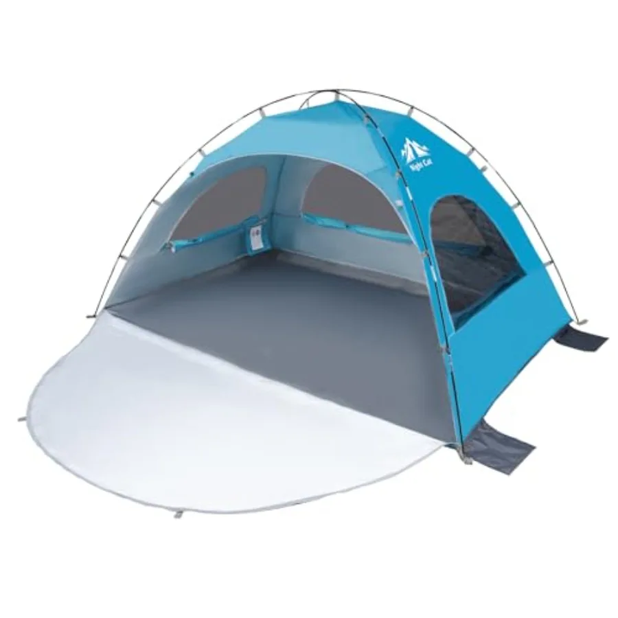 Beach Tent Portable Camping Sun Shade Shelter for 2-4 Persons with UV Protection 3 Breathable Mesh Windows Extended Tent Floor
Beach Tent Portable Camping Sun Shade Shelter for 2-4 Persons with UV Protection 3 Breathable Mesh Windows Extended Tent Floor