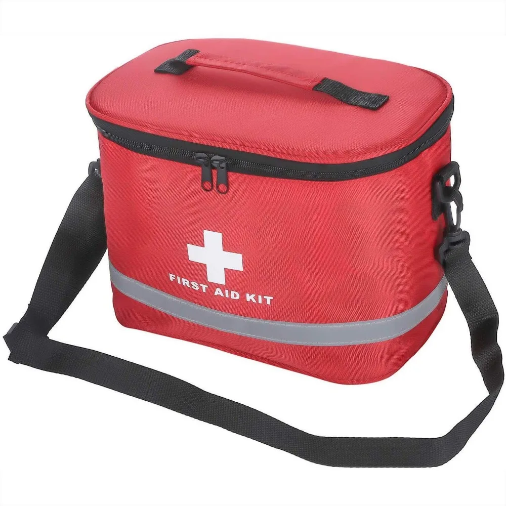 Medical Trauma Bag First Aid Kit Bag Empty with Shoulder Strap and Compartments for Hospital Clinic Family Emergency Kits
Medical Trauma Bag First Aid Kit Bag Empty with Shoulder Strap and Compartments for Hospital Clinic Family Emergency Kits