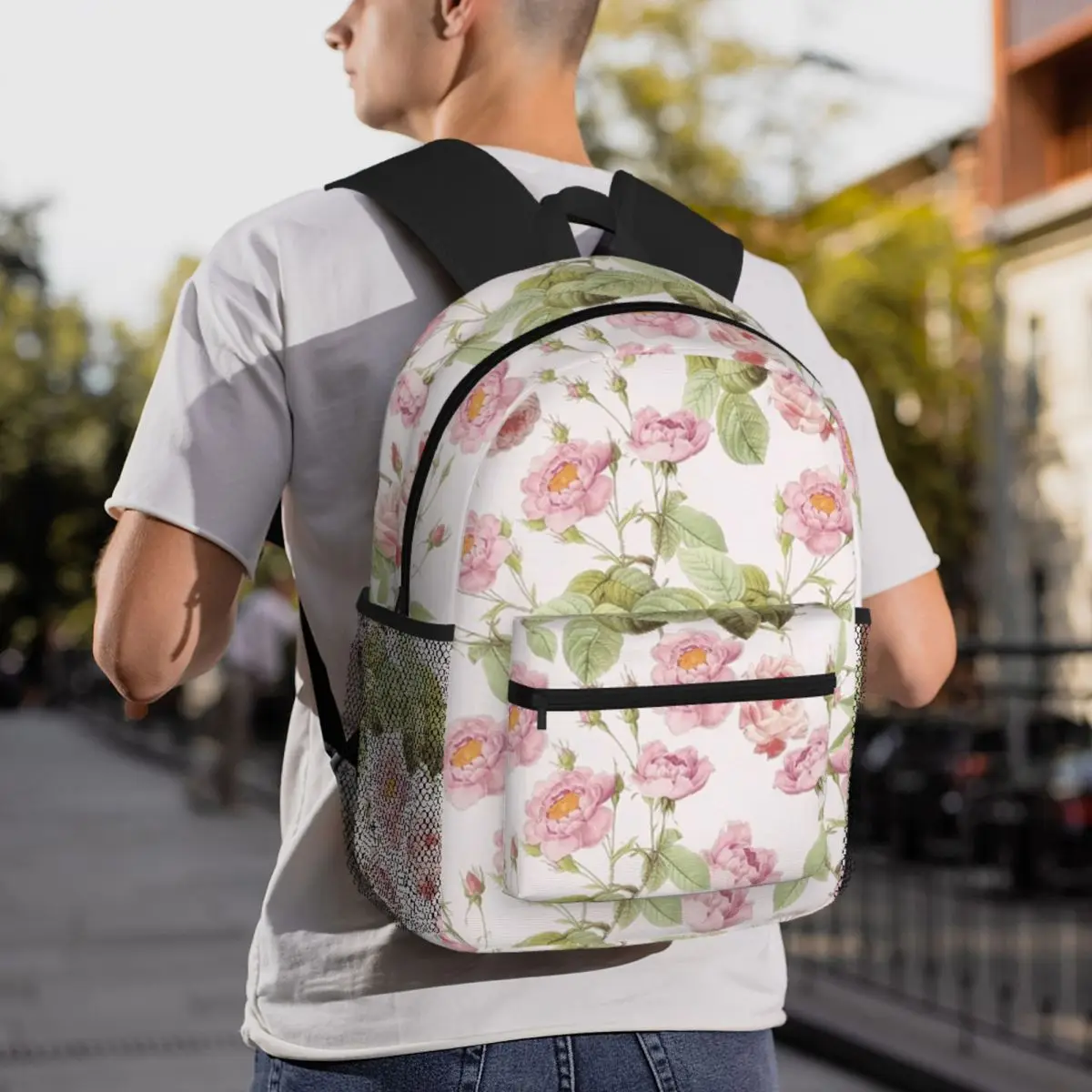 Old Vintage Roses Botanical Garden On Pink Pattern Backpack Daypack Children BookBag School Bag Shoulder Bags for Men Women
Old Vintage Roses Botanical Garden On Pink Pattern Backpack Daypack Children BookBag School Bag Shoulder Bags for Men Women