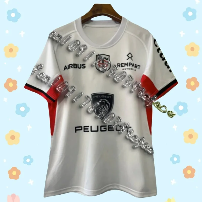 Moto Toulouse Stadium Rugby Jersey Men's Outdoor Sports Casual T-Shirt Comfortable Quick-Drying Short Sleeve Children's
Moto Toulouse Stadium Rugby Jersey Men's Outdoor Sports Casual T-Shirt Comfortable Quick-Drying Short Sleeve Children's