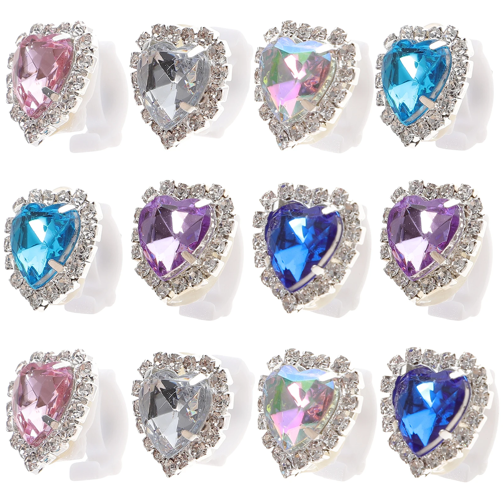 12pcs Shoe Buckle Accessories Retro Rhinestone Decorations Shoelaces Clips Women Shoes Charm DIY Sneakers Ornament Blue Purple
12pcs Shoe Buckle Accessories Retro Rhinestone Decorations Shoelaces Clips Women Shoes Charm DIY Sneakers Ornament Blue Purple