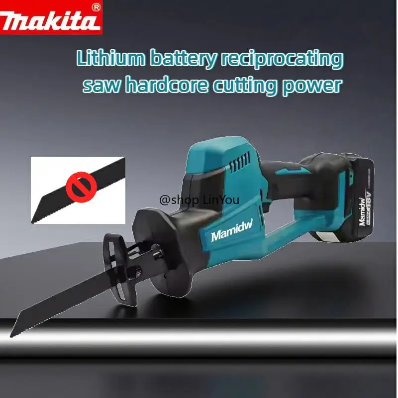 Makita DJR189 18 В электрическая сабельная пила для резки дерева, металла, трубы из ПВХ, регулируемая скорость и сменное лезвие, бензопила
Makita DJR189 18 В электрическая сабельная пила для резки дерева, металла, трубы из ПВХ, регулируемая скорость и сменное лезвие, бензопила