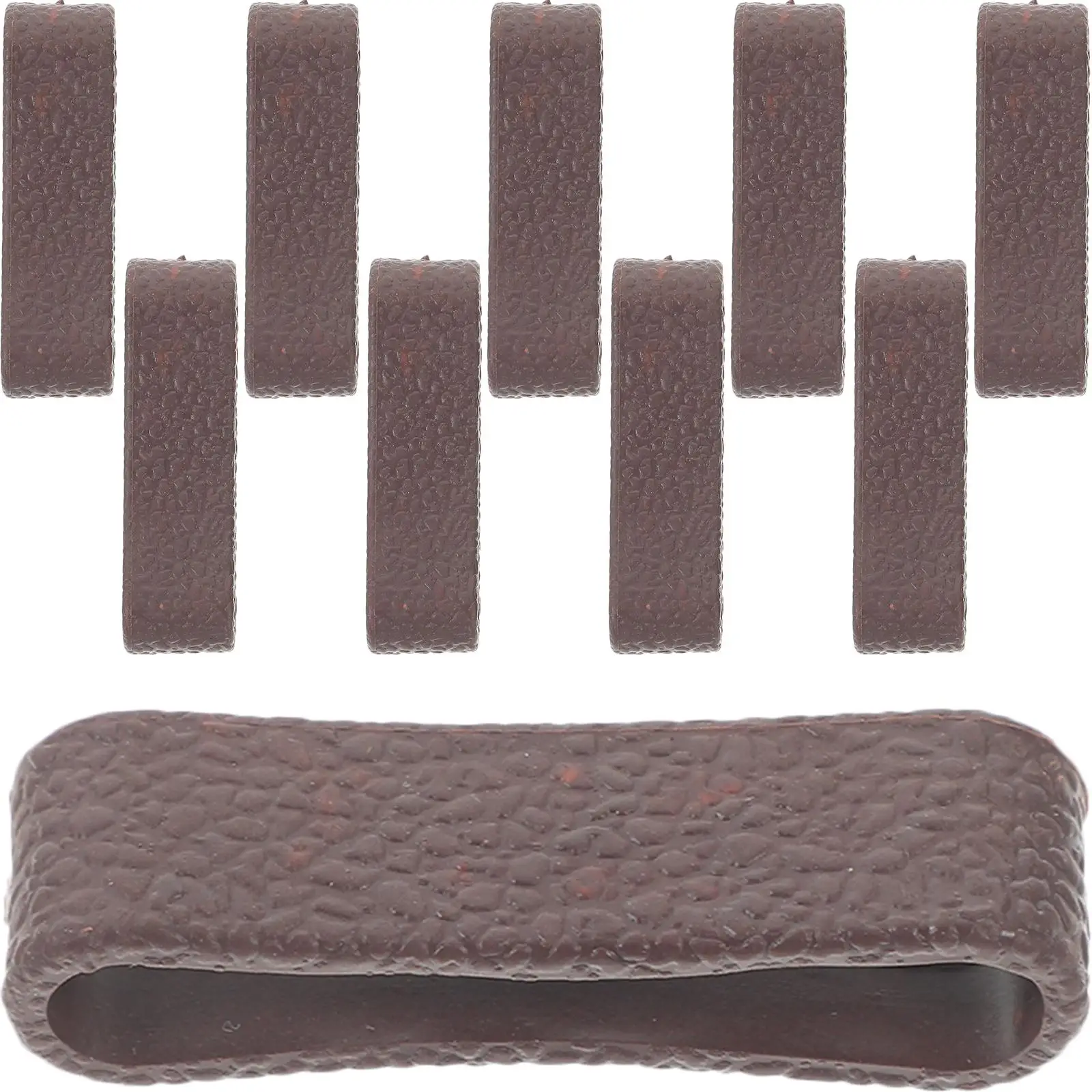 30 Pcs Loop Keepers Wide Dark Brown Backpack Strap Retainers For Belt Loop Keeper Men Outdoor Duty Accessories
30 Pcs Loop Keepers Wide Dark Brown Backpack Strap Retainers For Belt Loop Keeper Men Outdoor Duty Accessories