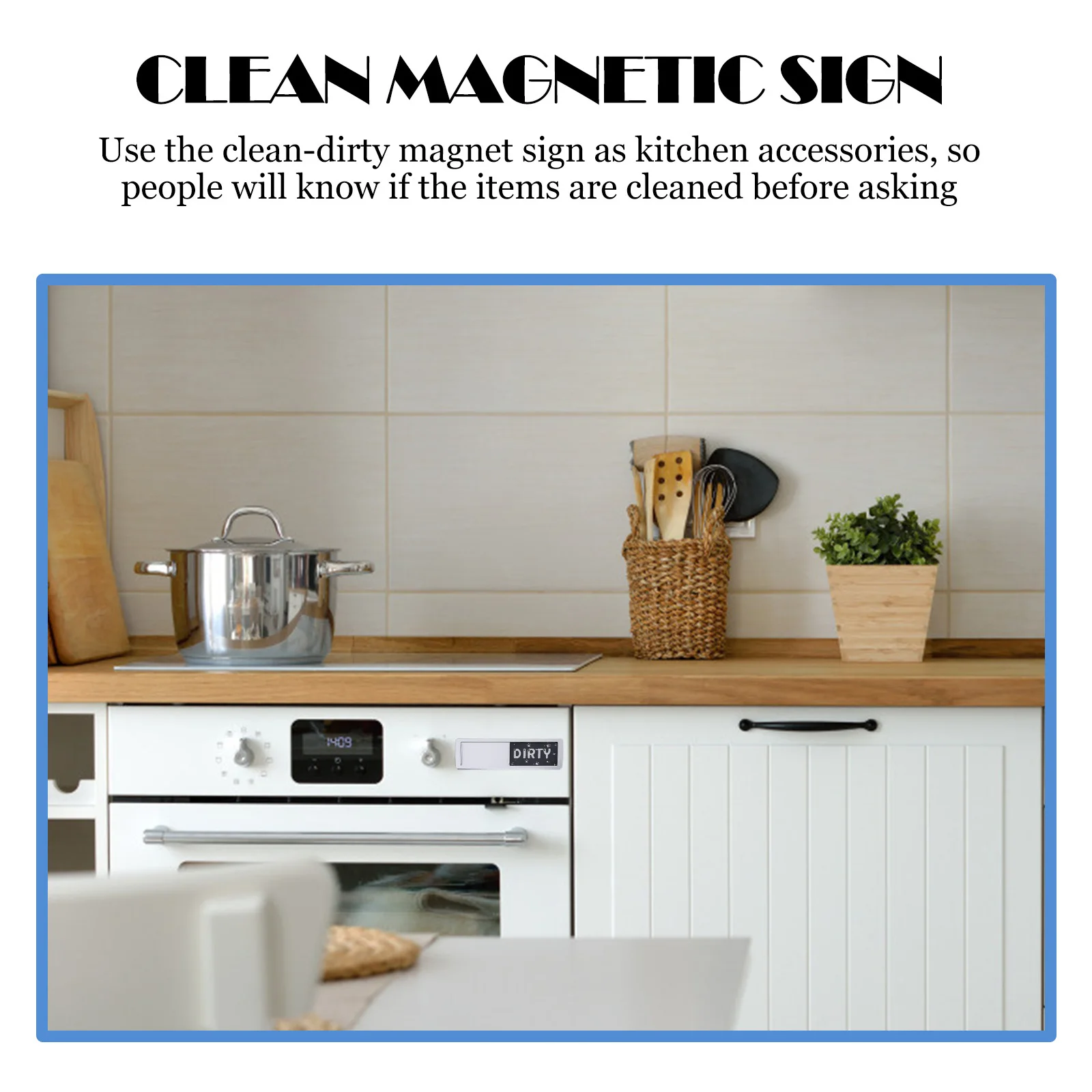 1Pcs Cleaning Magnet Sign Indicator Premium Dual Side Magnetic Tag for Dishwasher Washing Machine Fridge Refrigerator Kitchen
1Pcs Cleaning Magnet Sign Indicator Premium Dual Side Magnetic Tag for Dishwasher Washing Machine Fridge Refrigerator Kitchen