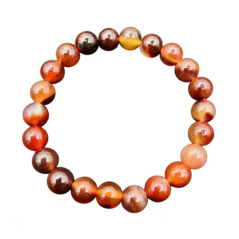 High Polished Red Brown Agate Stone Beads Bracelets Casual Hand Jewelry Accessory 6/8/10 mm Natural Stone Bracelet for Women Men
High Polished Red Brown Agate Stone Beads Bracelets Casual Hand Jewelry Accessory 6/8/10 mm Natural Stone Bracelet for Women Men