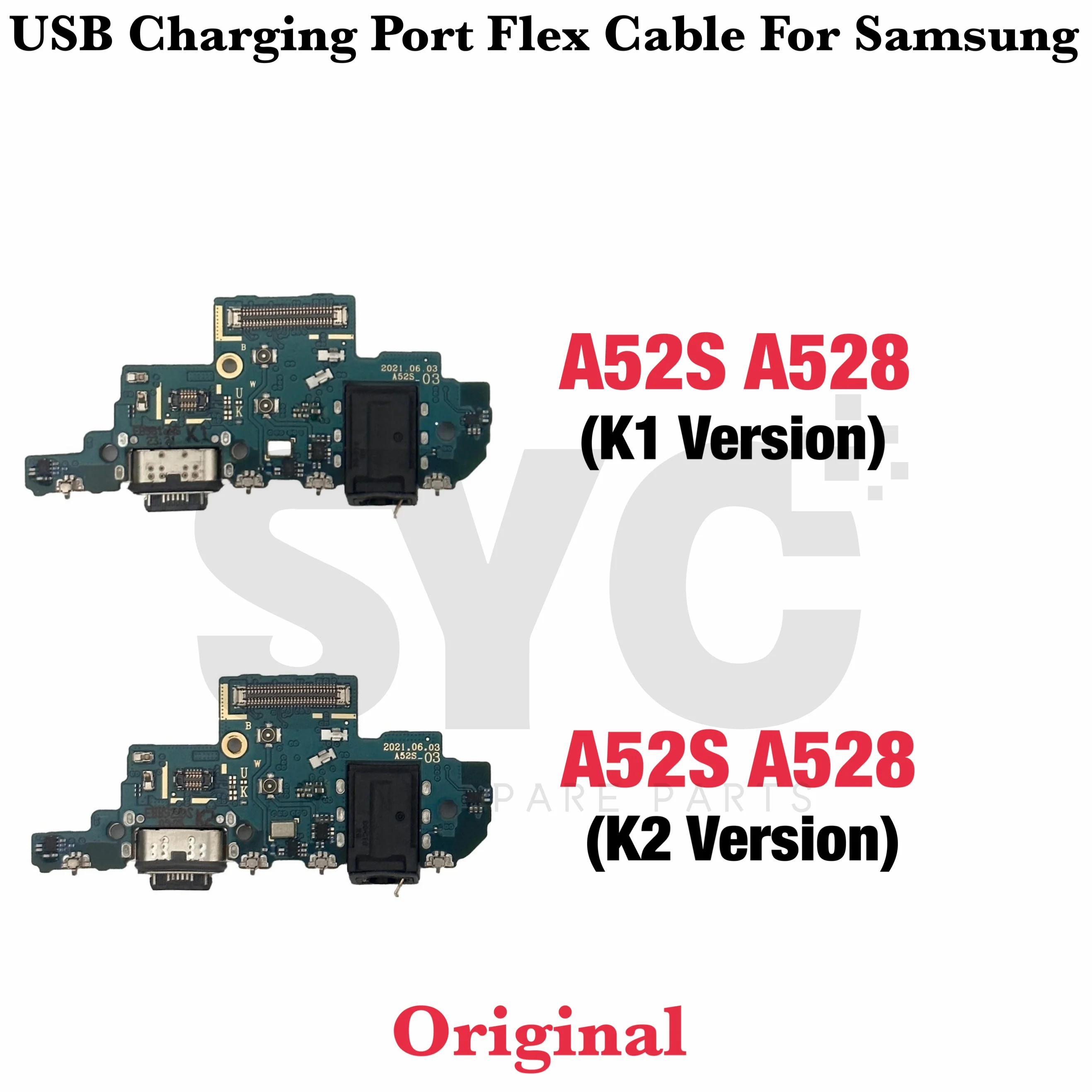 SYC оригинальный USB-микрофон, док-станция, разъем для зарядного устройства, порт быстрой зарядки, гибкий кабель для Samsung Galaxy A52S K1 K2
SYC оригинальный USB-микрофон, док-станция, разъем для зарядного устройства, порт быстрой зарядки, гибкий кабель для Samsung Galaxy A52S K1 K2