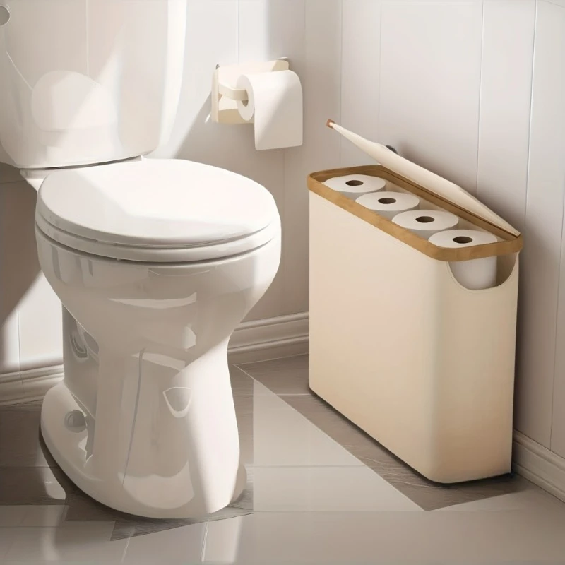 1pcs Polyester Fabric Toilet Paper Organizer with Bamboo Rim Multiple Colors Household Narrow Space Storage
1pcs Polyester Fabric Toilet Paper Organizer with Bamboo Rim Multiple Colors Household Narrow Space Storage