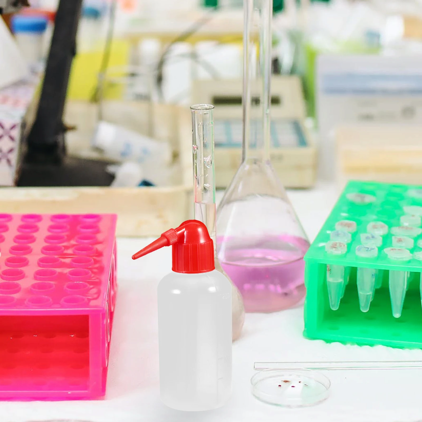 2Pcs Portable Wash Bottle with Scale Graduated Narrow Mouth Plastic Washing Bottle for Laboratory Accurate Dispensing
2Pcs Portable Wash Bottle with Scale Graduated Narrow Mouth Plastic Washing Bottle for Laboratory Accurate Dispensing