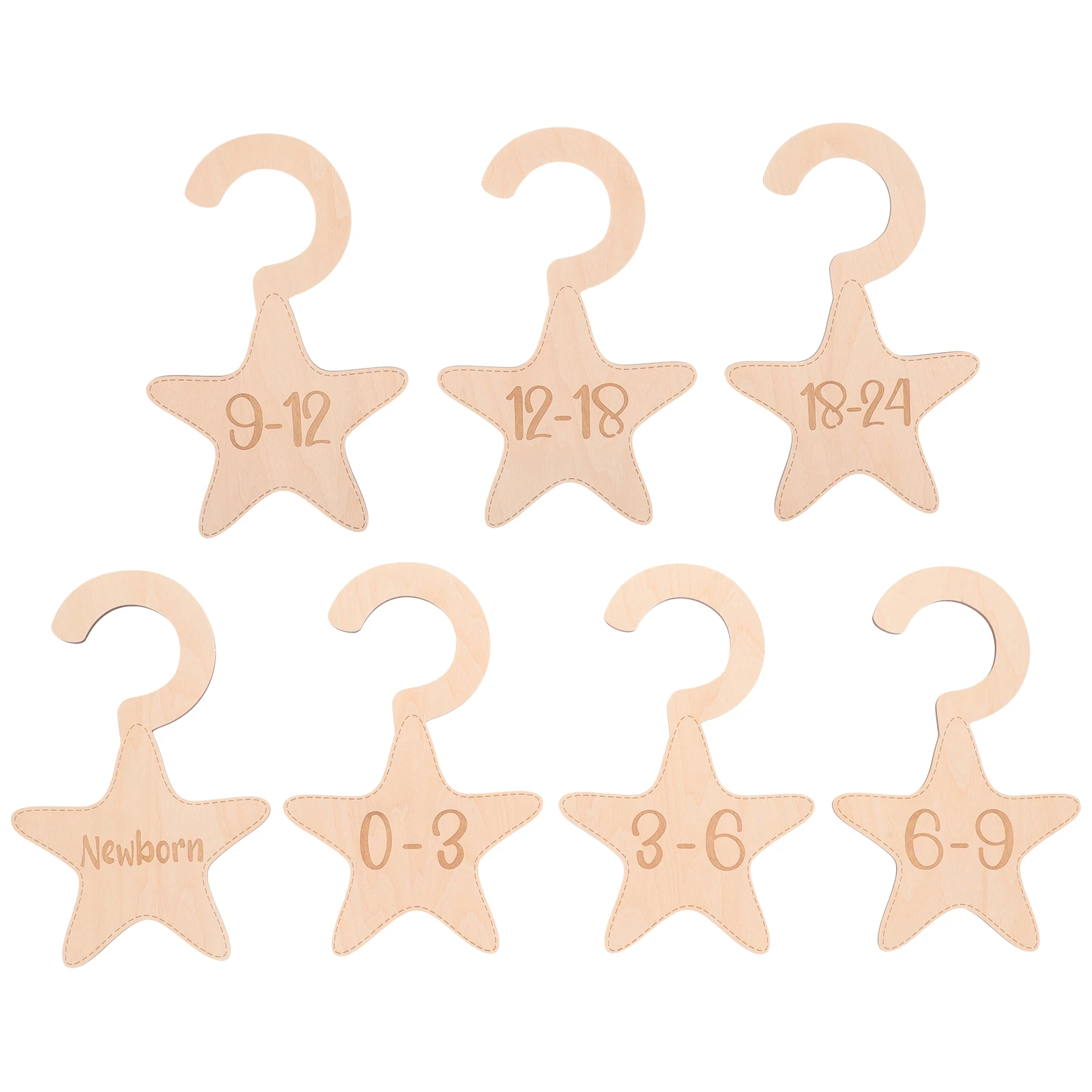 7 Pcs Baby Closet Dividers Wooden Wardrobe ganizer For Clothes Newborn 24 Months Natural Wood No Scratch
7 Pcs Baby Closet Dividers Wooden Wardrobe ganizer For Clothes Newborn 24 Months Natural Wood No Scratch
