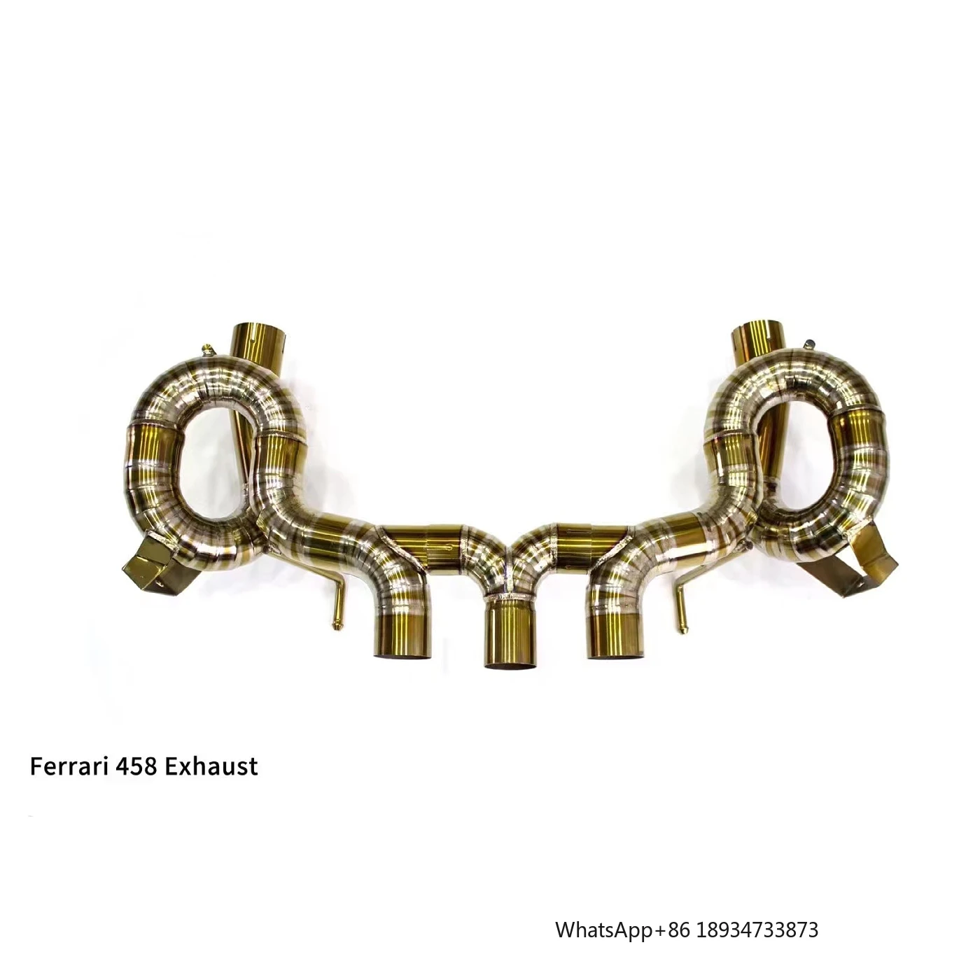 Performance Titanium Exhaust System for Ferrari 458 Exhaust Pipe
Performance Titanium Exhaust System for Ferrari 458 Exhaust Pipe