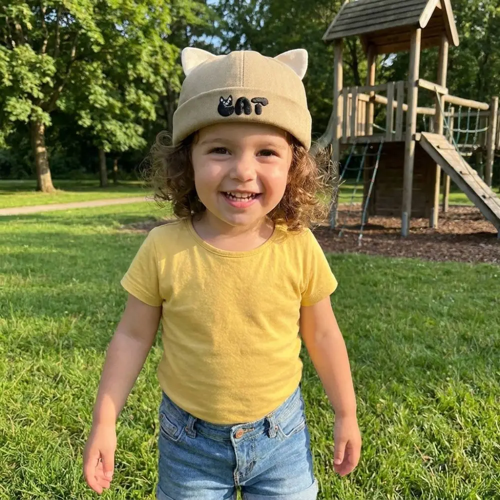 Cute Cat Ears Docker Cap Solid Color Drawstring Adjustable Brimless Hat Dome Shape Cartoon Cartoon Hat Summer Season
Cute Cat Ears Docker Cap Solid Color Drawstring Adjustable Brimless Hat Dome Shape Cartoon Cartoon Hat Summer Season