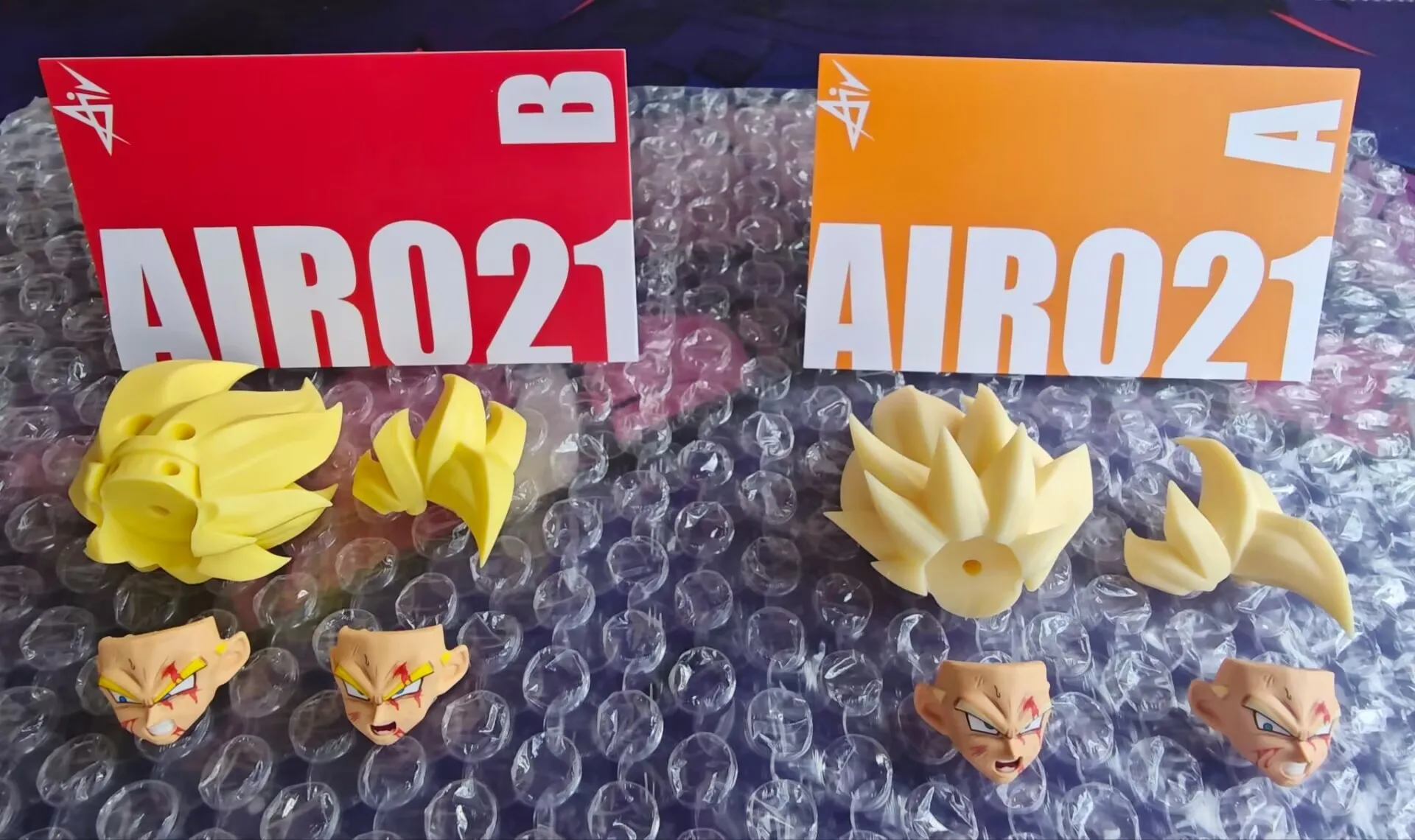 In-stock AIR021 Legendary Super Saiyan Goku 1/12 Head Sculpt Accessory Model, One Head Comes with Two Faces, Collectible Gift
In-stock AIR021 Legendary Super Saiyan Goku 1/12 Head Sculpt Accessory Model, One Head Comes with Two Faces, Collectible Gift