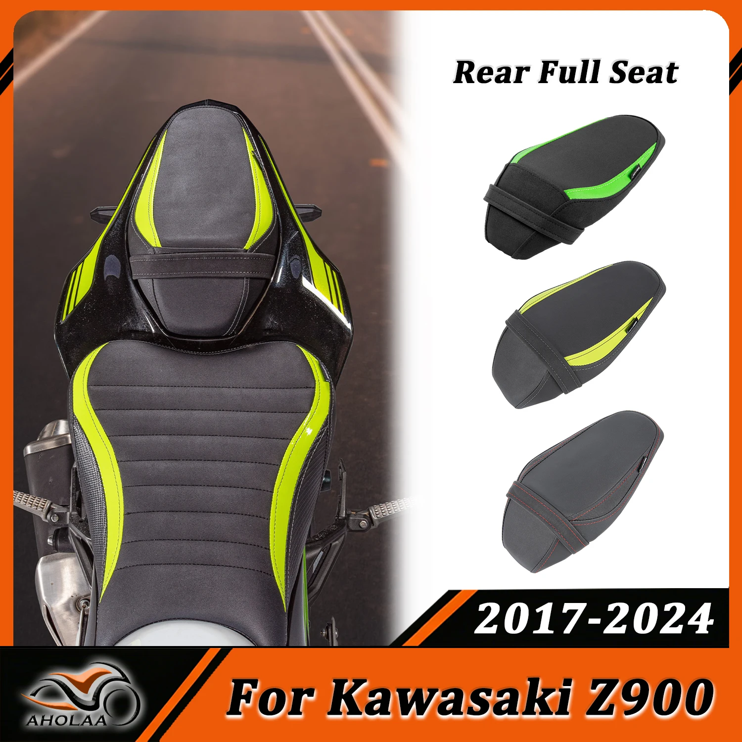 For Kawasaki Z 900 Z900 Rear Passenger Seat Cushion Saddle Pad 2017-2024 Motorcycle Pillion Complete Full Seat Cushion
For Kawasaki Z 900 Z900 Rear Passenger Seat Cushion Saddle Pad 2017-2024 Motorcycle Pillion Complete Full Seat Cushion