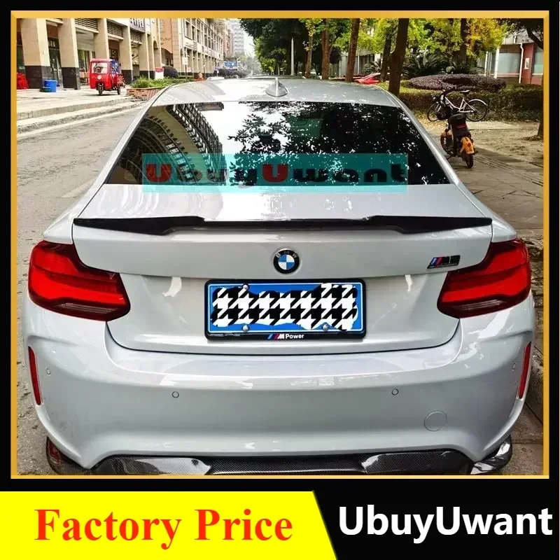High Quality M235i Car Rear Trunk Boot Lip Spoiler Wing Lip For BMW F22 M235i F87 M2 2014-2019 Rear Roof Lip Spoiler
High Quality M235i Car Rear Trunk Boot Lip Spoiler Wing Lip For BMW F22 M235i F87 M2 2014-2019 Rear Roof Lip Spoiler