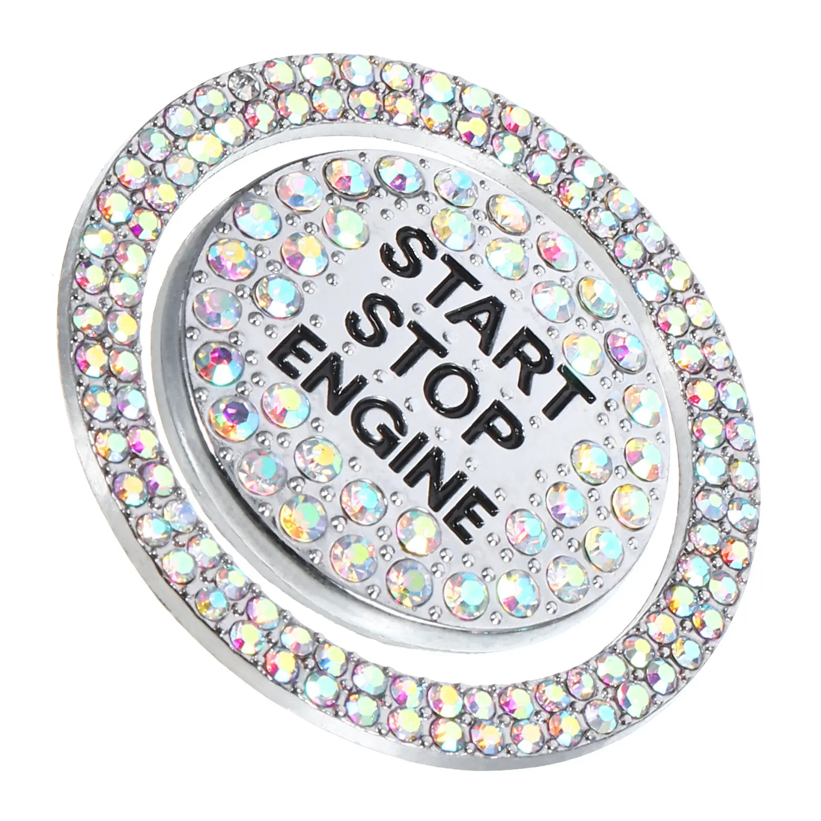 Car Engine Ring Rhinestone Zinc Alloy Ignition Button Cover Bling Start Button Protector Car Interior Decoration Scratch
Car Engine Ring Rhinestone Zinc Alloy Ignition Button Cover Bling Start Button Protector Car Interior Decoration Scratch