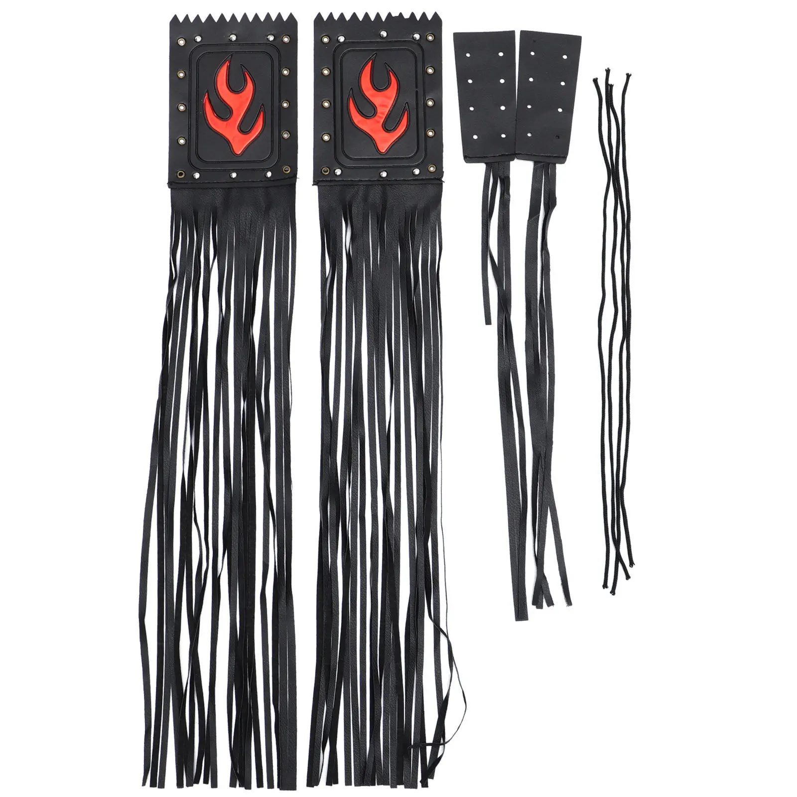 1Pair Motorcycle Fringe Grip Cover Handlebar Tassel PU Material Cool Stylish Decoration for Scooter Dirt Bike Chopper Motorbike
1Pair Motorcycle Fringe Grip Cover Handlebar Tassel PU Material Cool Stylish Decoration for Scooter Dirt Bike Chopper Motorbike