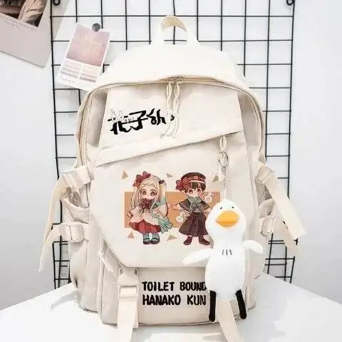 Anime Game Jibaku Shounen Toilet-Bound Hanako-Kun Student Teens School Bags Large Capacity Backpacks
Anime Game Jibaku Shounen Toilet-Bound Hanako-Kun Student Teens School Bags Large Capacity Backpacks