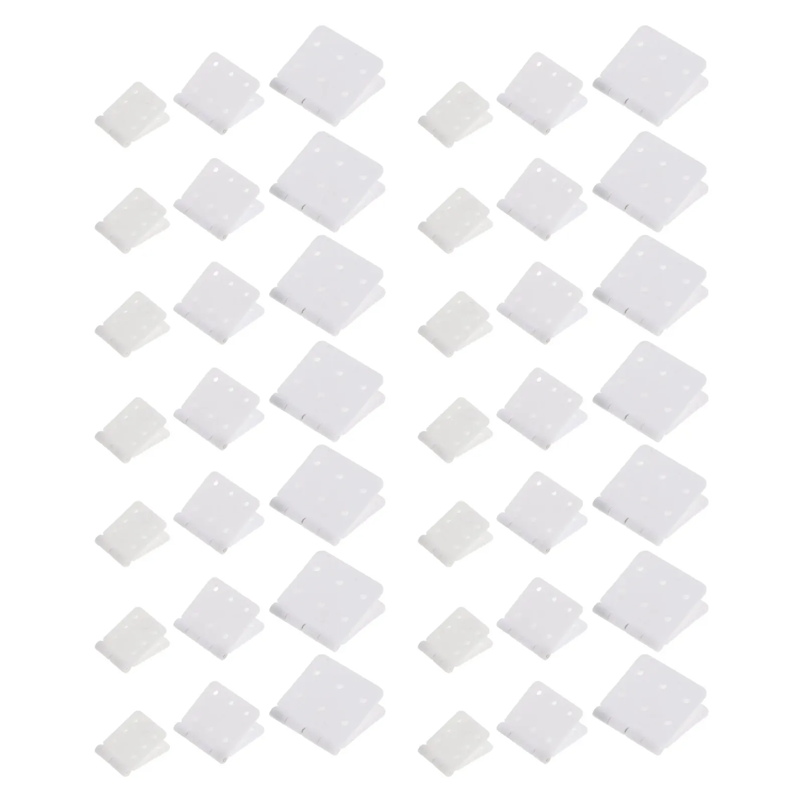60Pcs Fixed Wing Hinge Accessories High Precision Plastic Pinned Hinges for Rc Airplane Maintenance Lightweight Wear Resistant
60Pcs Fixed Wing Hinge Accessories High Precision Plastic Pinned Hinges for Rc Airplane Maintenance Lightweight Wear Resistant