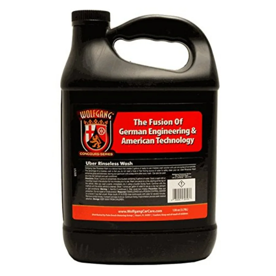 Uber Rinseless Wash Versatile Concentrate for Scratch-Free Cleaning Efficient Wash for Vehicles 128 oz WG-3702
Uber Rinseless Wash Versatile Concentrate for Scratch-Free Cleaning Efficient Wash for Vehicles 128 oz WG-3702